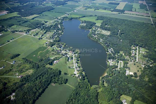 Crockery Lake in Ottawa County, Michigan